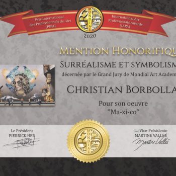 CHRISTIAN BORBOLLA mention Honorifique